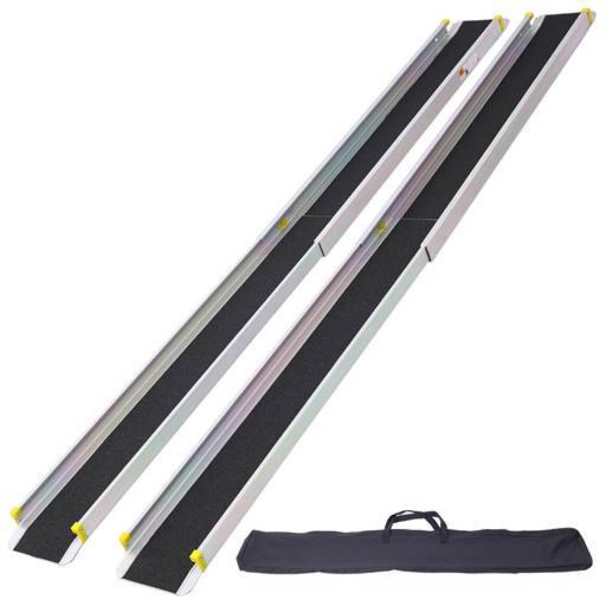7' Adjustable Wheelchair Telescoping Track Ramps (with bag), BAC-W465142521